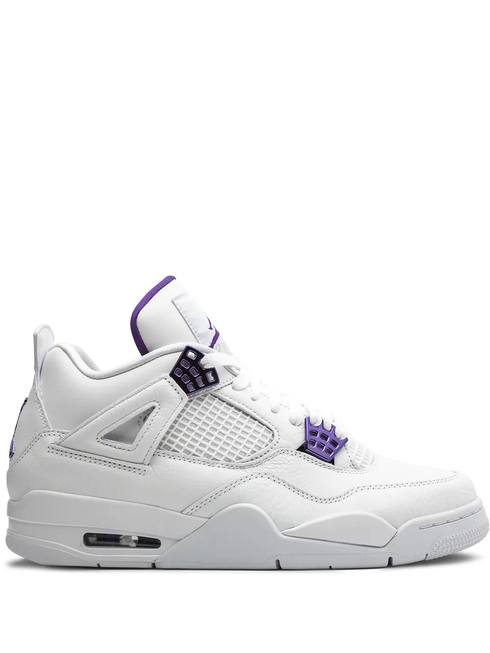 Air Jordan 4 Retro 'Purple Metallic' - back view - District 97 Clothing streetwear