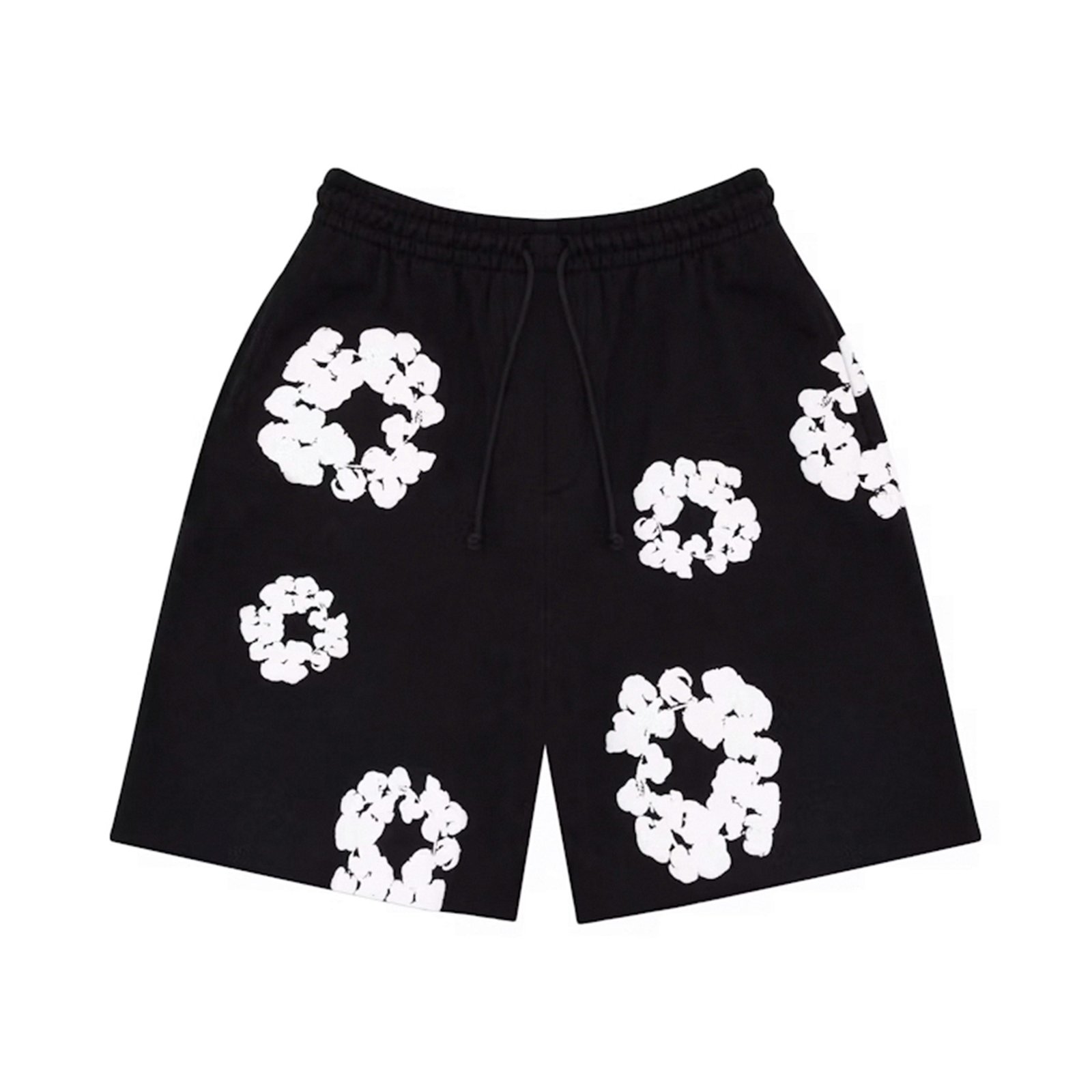 Denim Tears The Cotton Wreath Shorts - front view - District 97 Clothing streetwear
