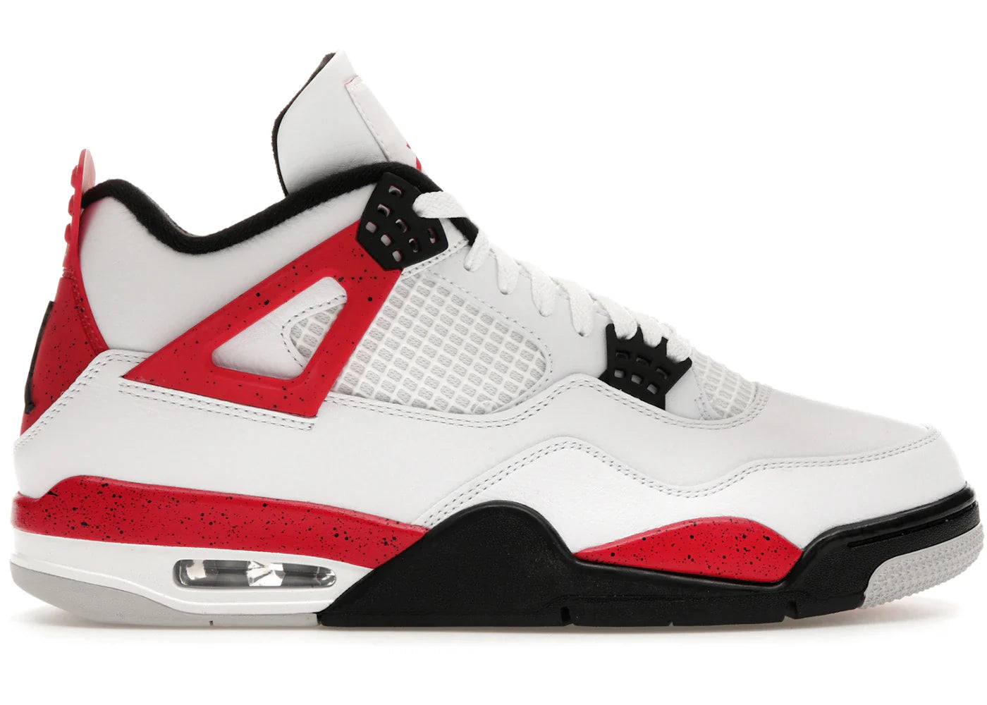 Air Jordan 4 Retro 'Red Cement' - side view - District 97 Clothing streetwear