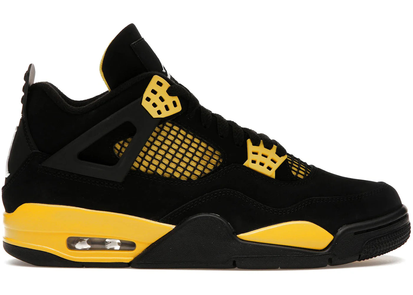 Air Jordan 4 Retro 'Thunder' 2023 - front view - District 97 Clothing streetwear