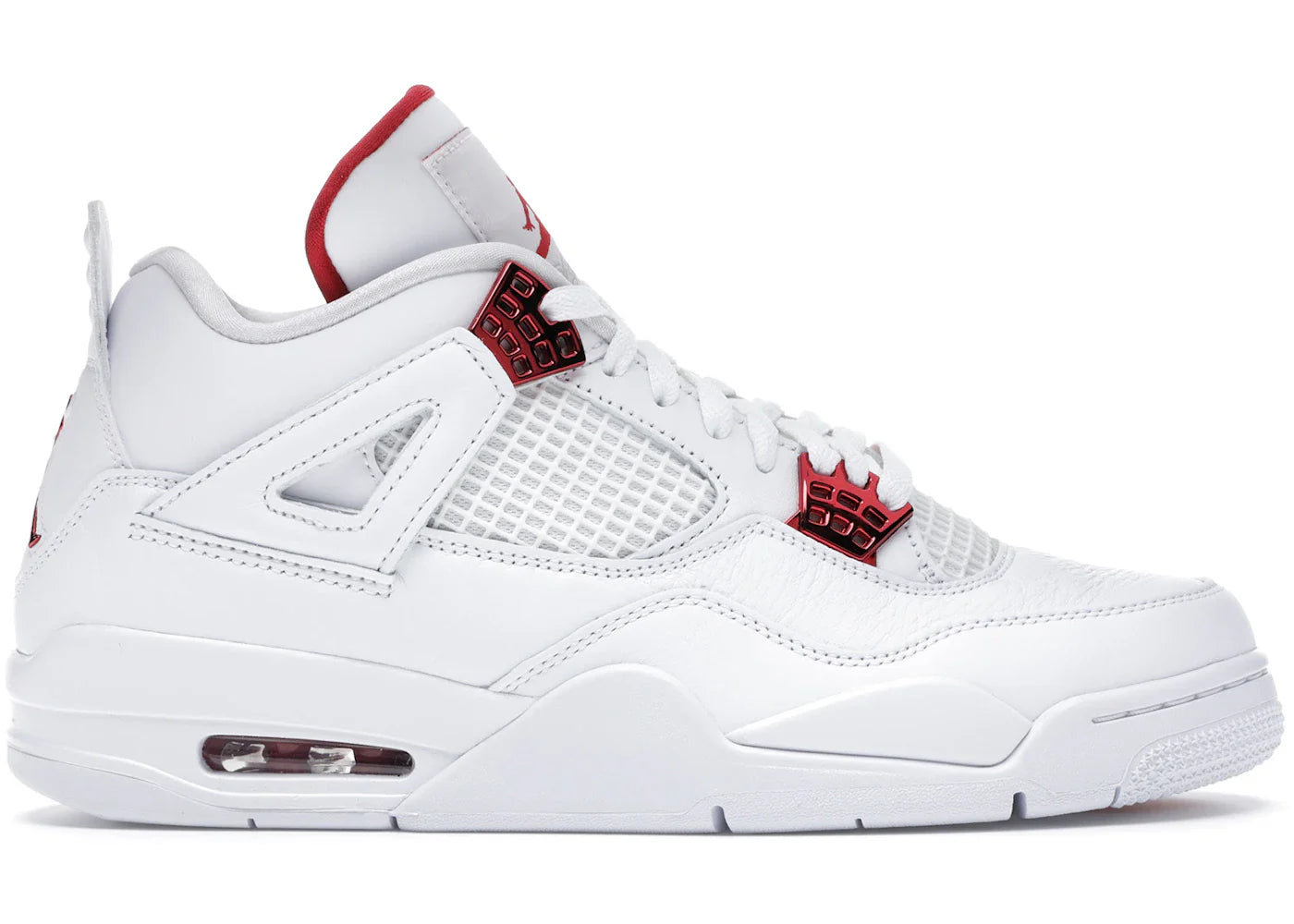 Air Jordan 4 Retro 'Red Metallic' - side view - District 97 Clothing streetwear