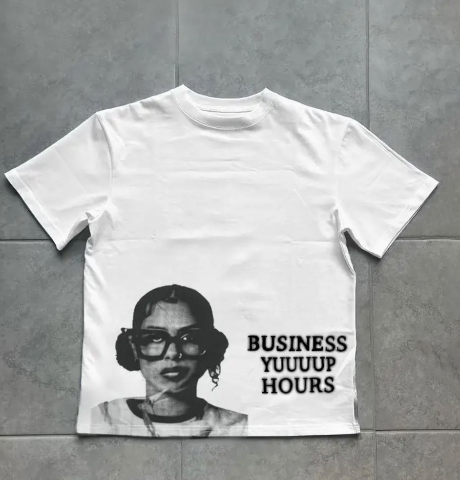 Keep Fashion Weird white graphic t-shirt with bold black typography - District 97 Clothing streetwear