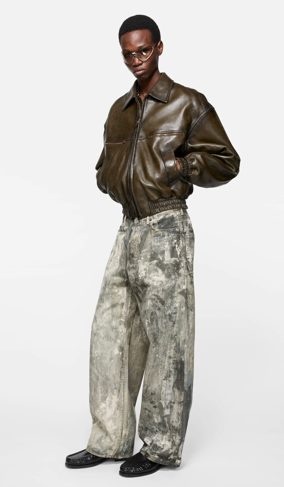 1981M Loose Fit Jeans in Cold Grey wash - District 97 Clothing streetwear denim