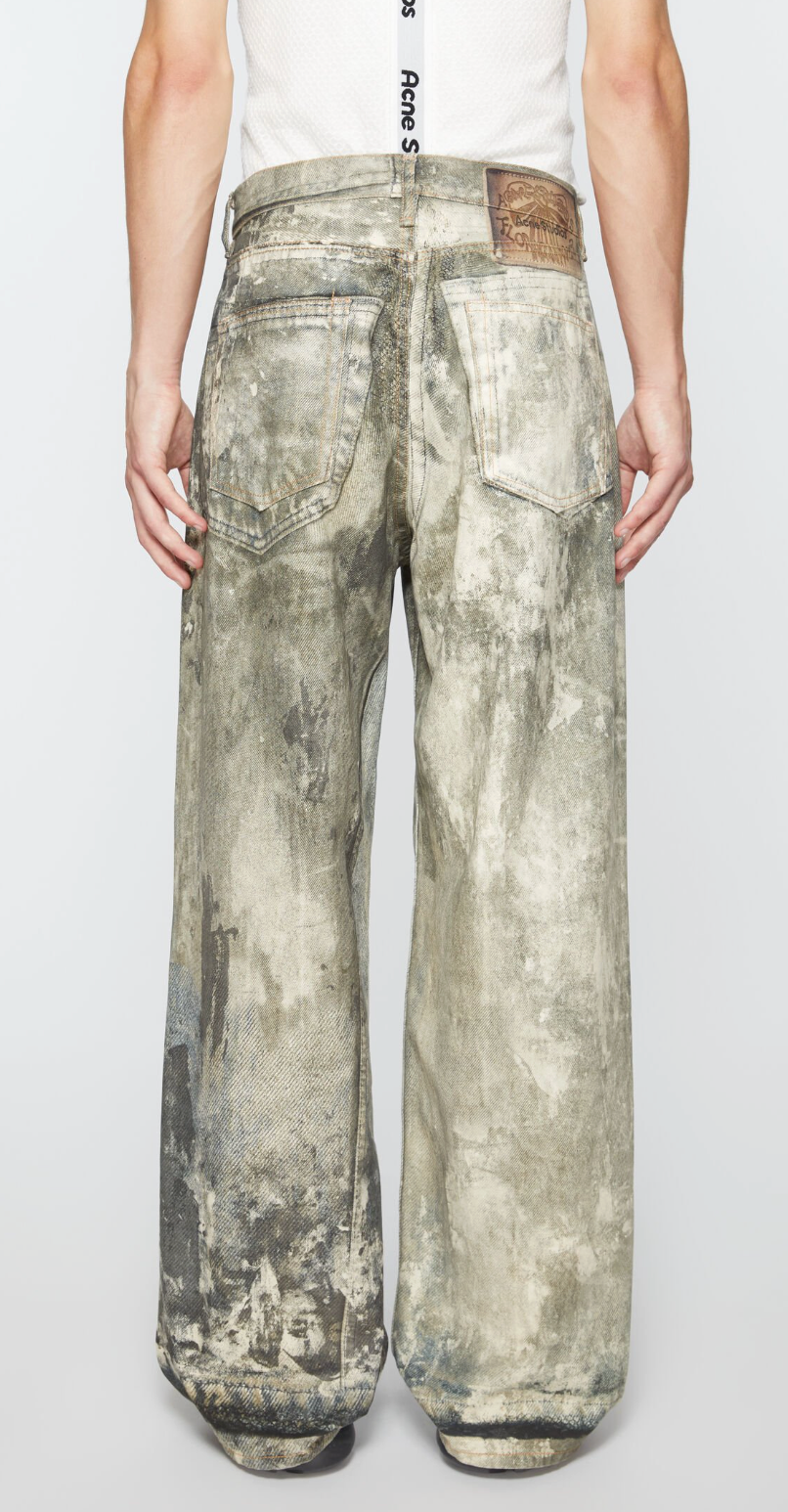 1981M Loose Fit Jeans in Cold Grey wash - District 97 Clothing streetwear denim