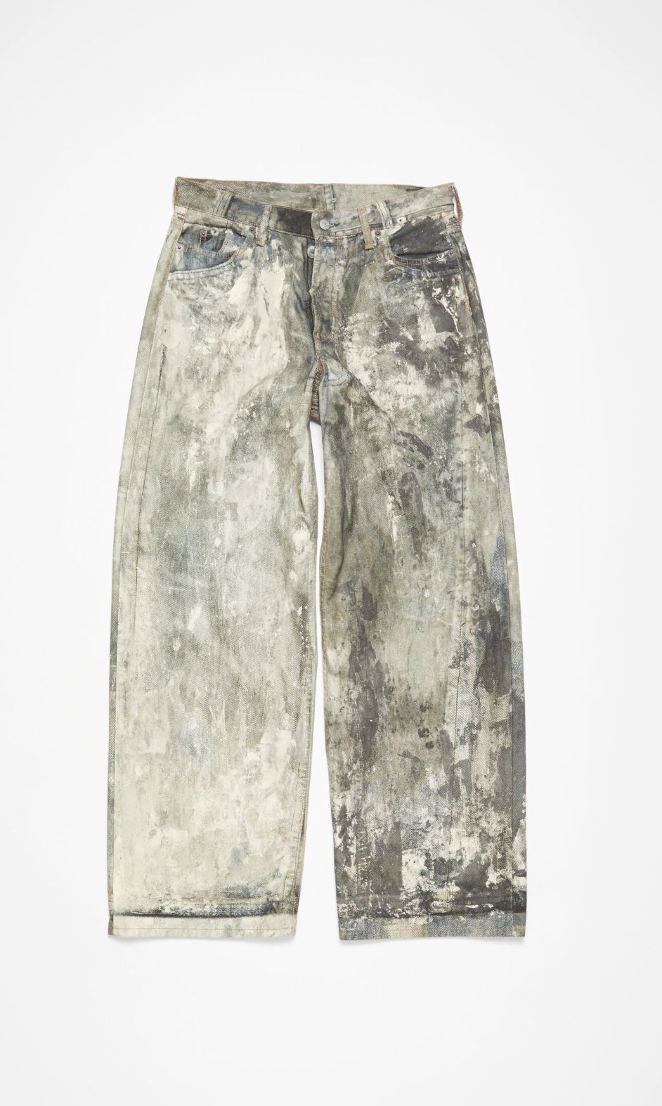 1981M Loose Fit Jeans in Cold Grey wash - District 97 Clothing streetwear denim