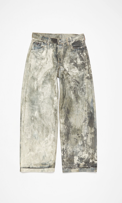 1981M Loose Fit Jeans in Cold Grey wash - District 97 Clothing streetwear denim