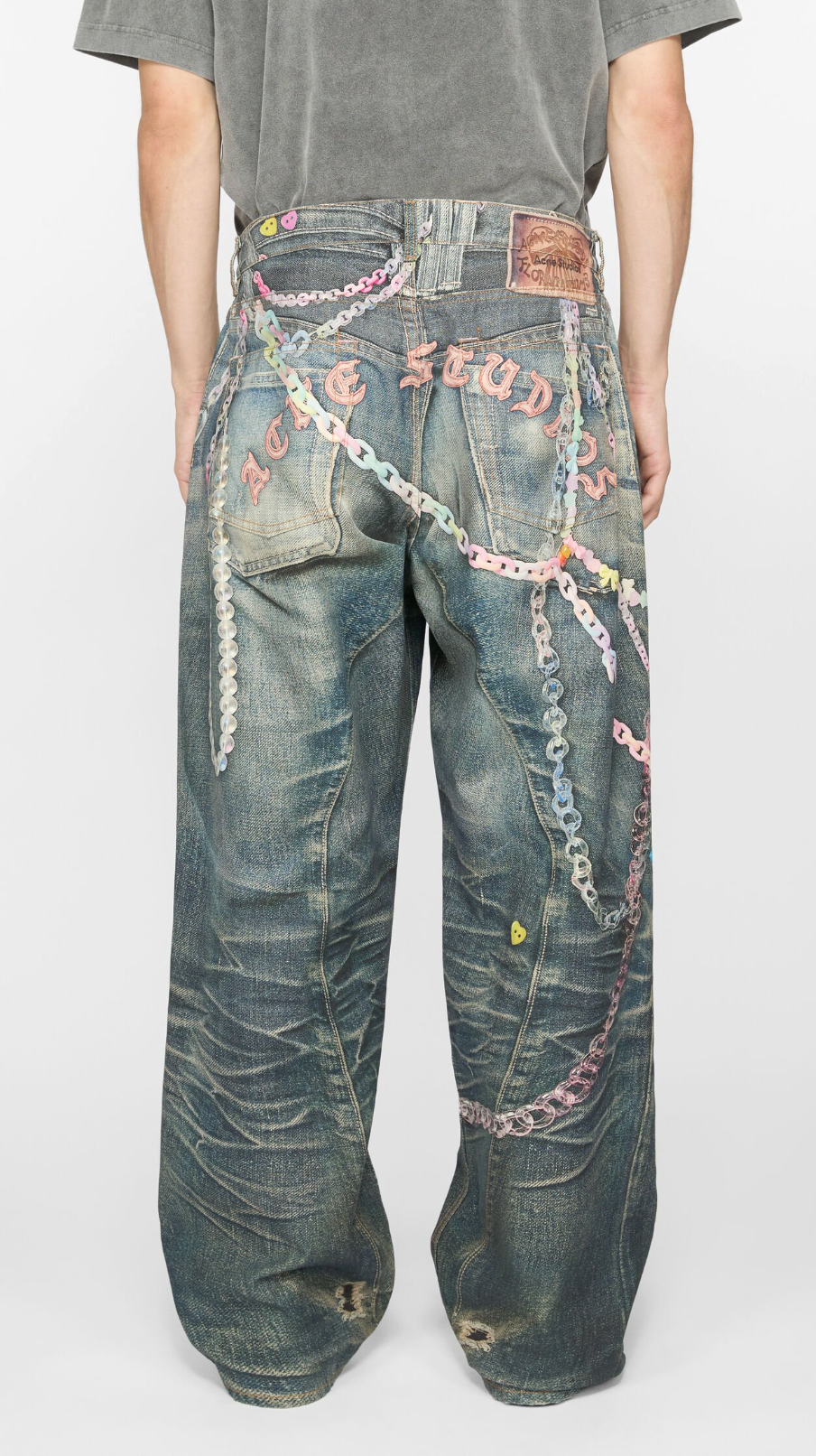 1981F Baggy Fit Jeans with wide-leg relaxed silhouette - District 97 Clothing streetwear denim
