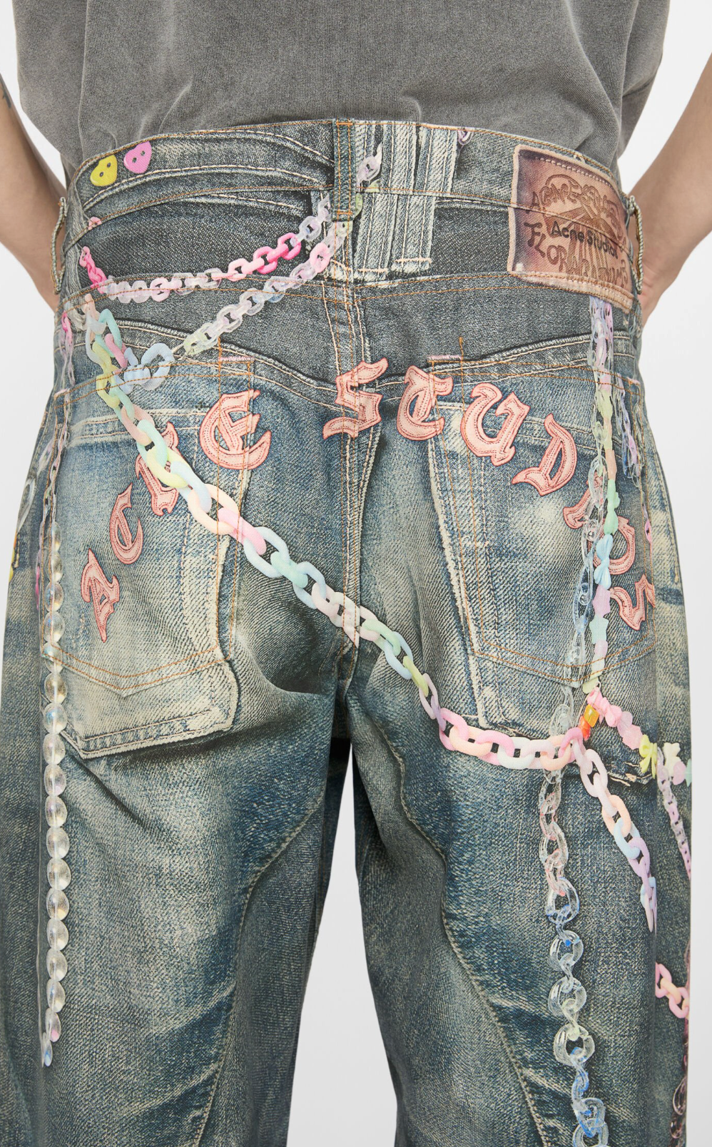 1981F Baggy Fit Jeans with wide-leg relaxed silhouette - District 97 Clothing streetwear denim