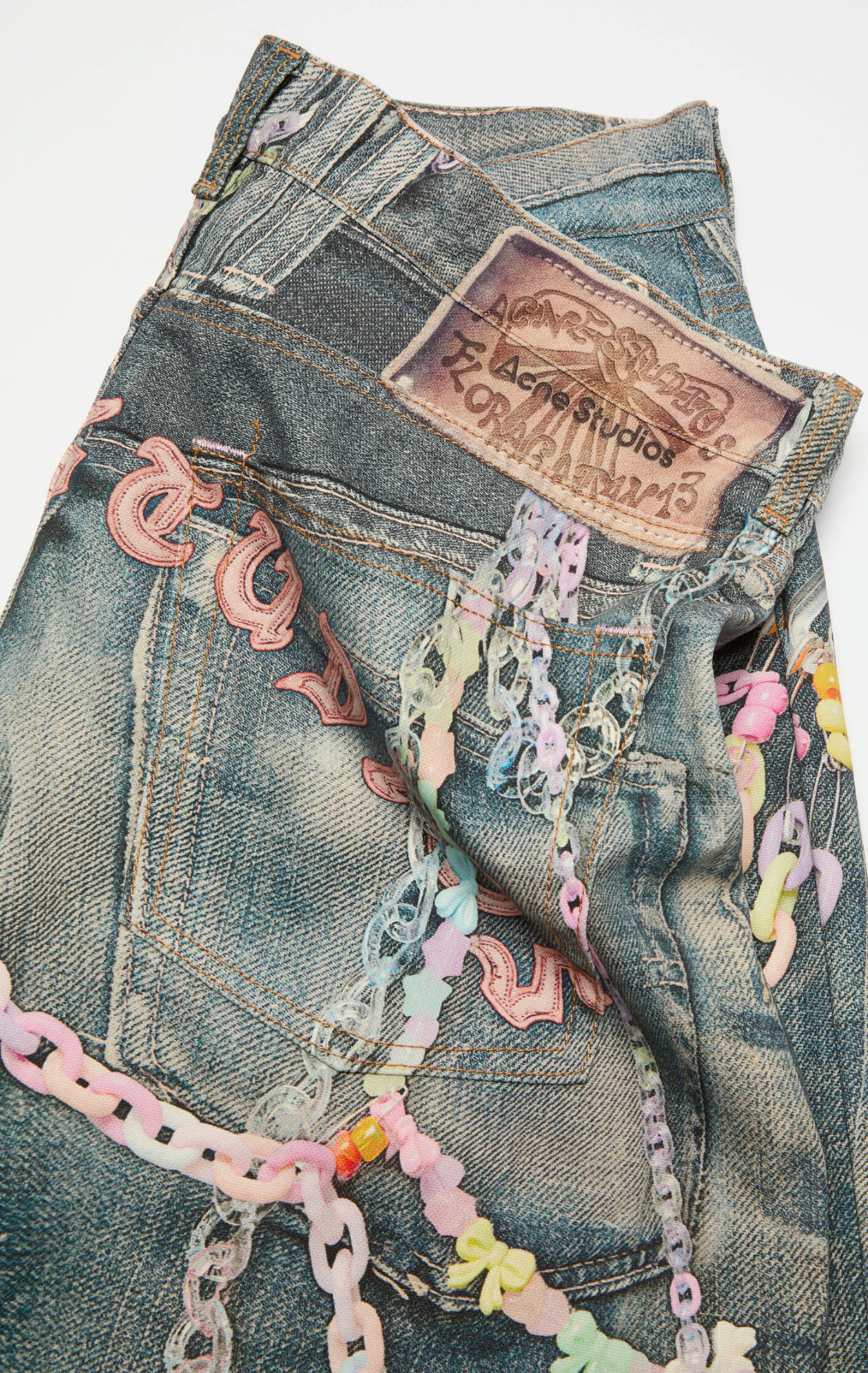 1981F Baggy Fit Jeans with wide-leg relaxed silhouette - District 97 Clothing streetwear denim