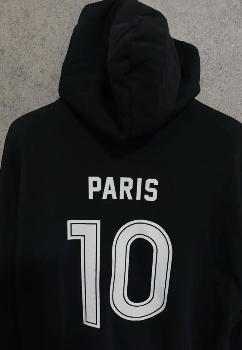 Embroidered Zip Up Hoodie - side view - District 97 Clothing streetwear