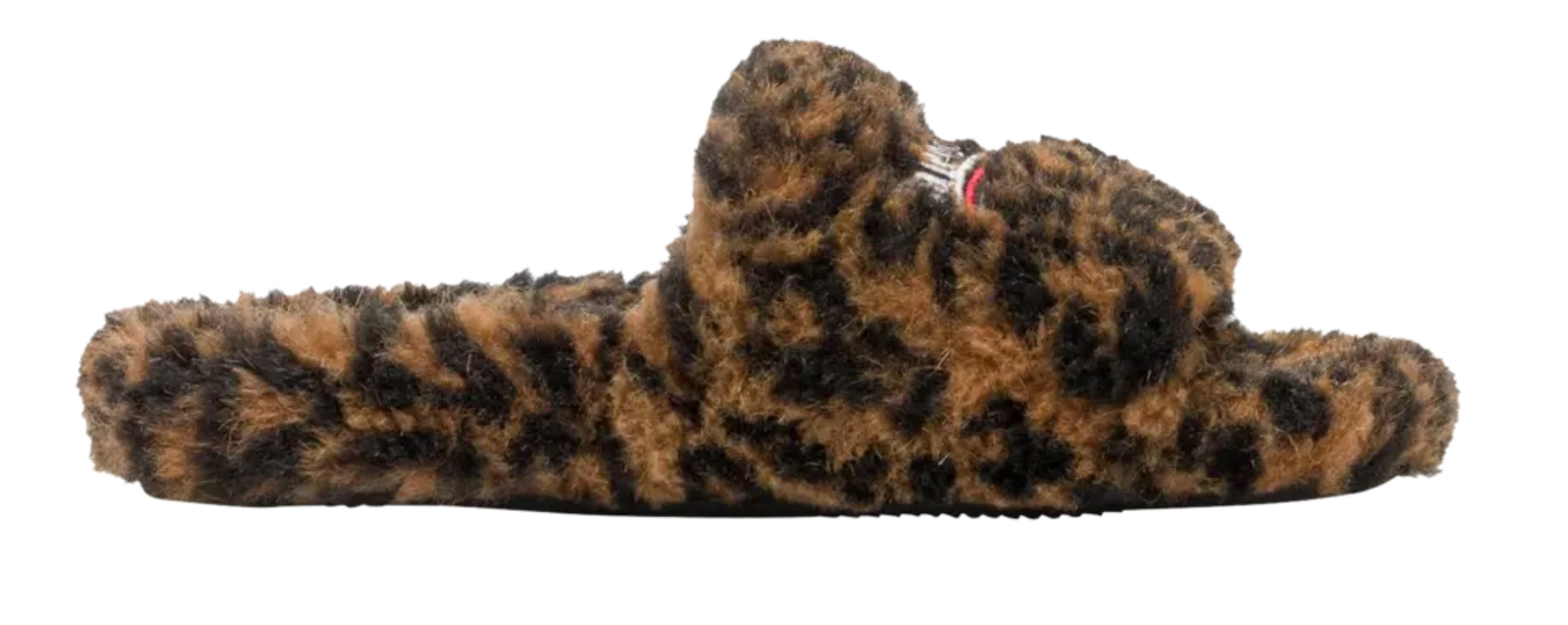 Balenciaga Furry Slides - detail close-up - District 97 Clothing streetwear