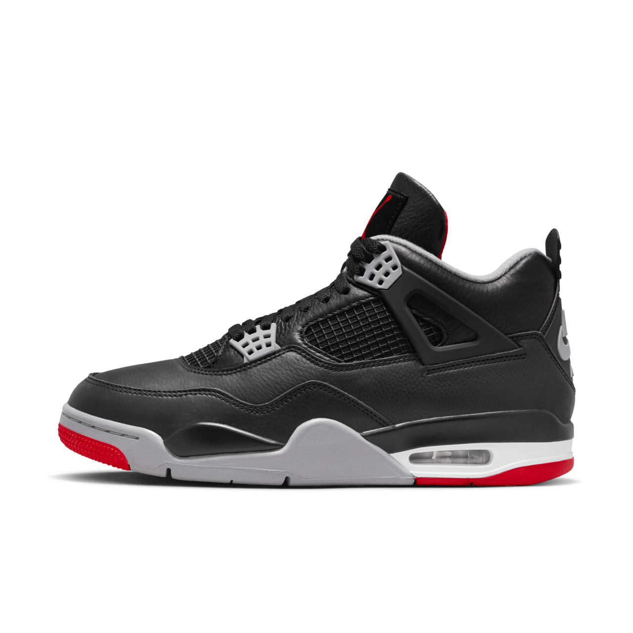 Air Jordan 4 Retro Bred Reimagined black and red - District 97 Clothing