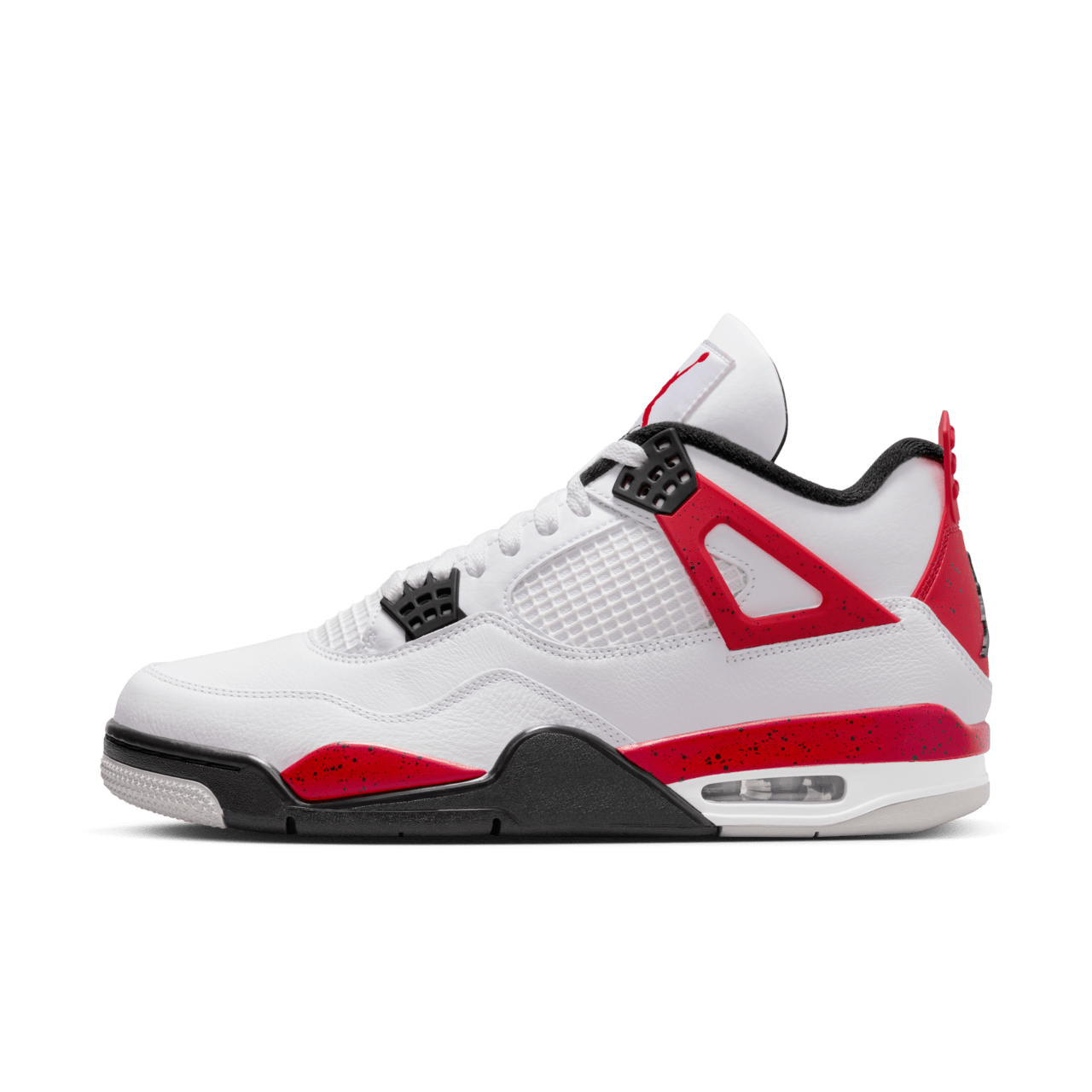 Air Jordan 4 Retro 'Red Cement' - detail close-up - District 97 Clothing streetwear