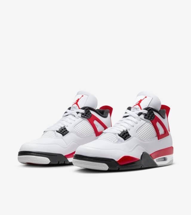 Air Jordan 4 Retro 'Red Cement' - front view - District 97 Clothing streetwear
